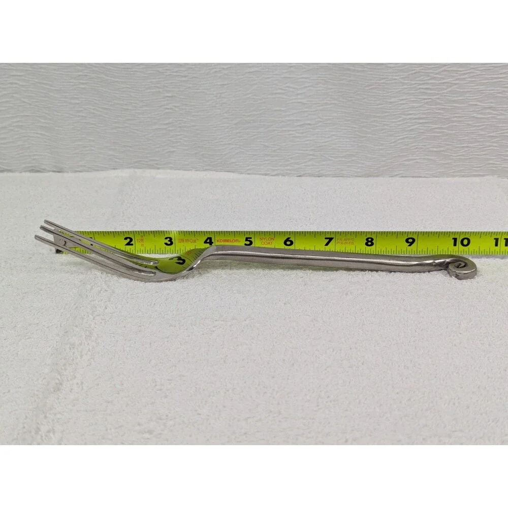 Pier 1 Imports - LILY - Dinner Fork  & Spoon - Swirl Scroll Stainless